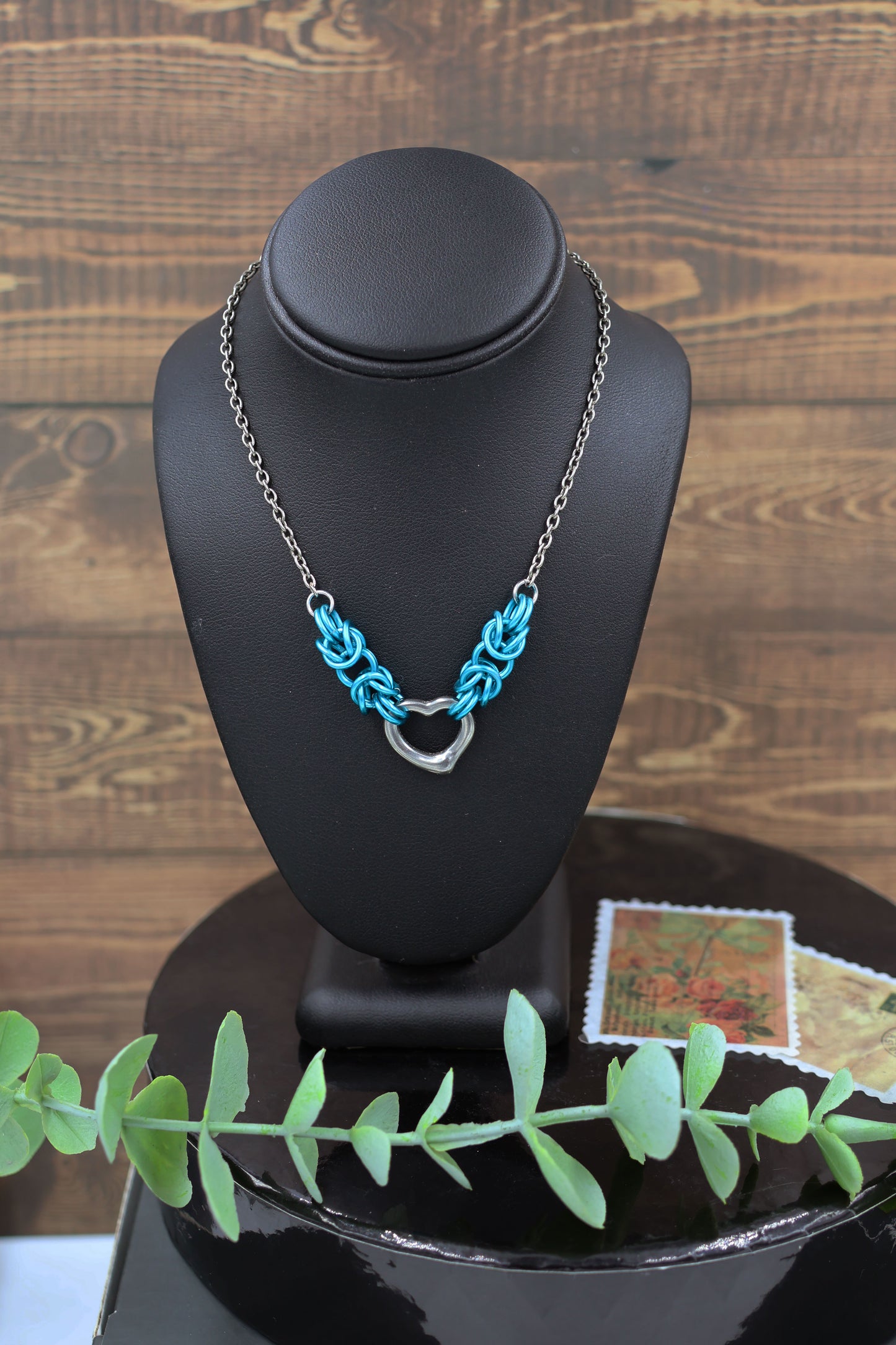 Custom Steel Heart Necklace