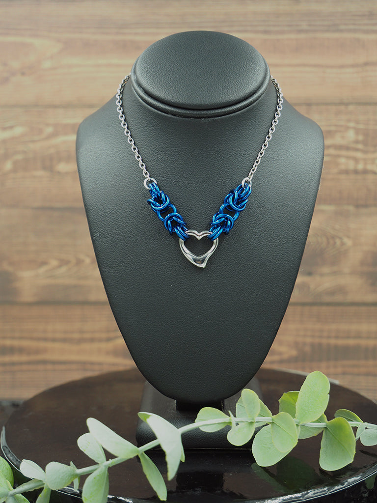 Steel Heart Necklace