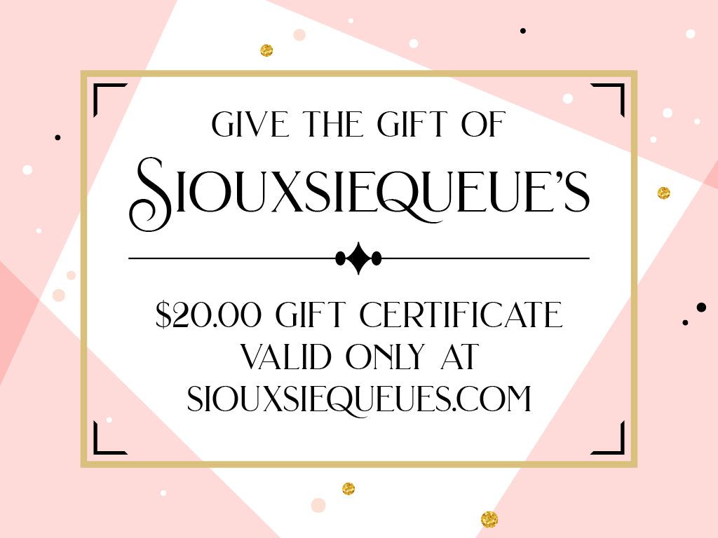 Siouxsiequeue's Gift Card